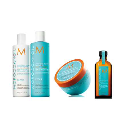 Repair Moroccanoil Pack Completo Recuperación Cabello Dañado