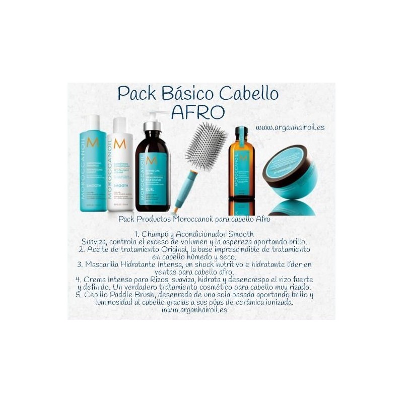 Pack productos Moroccanoil para Cabello grueso y rizado