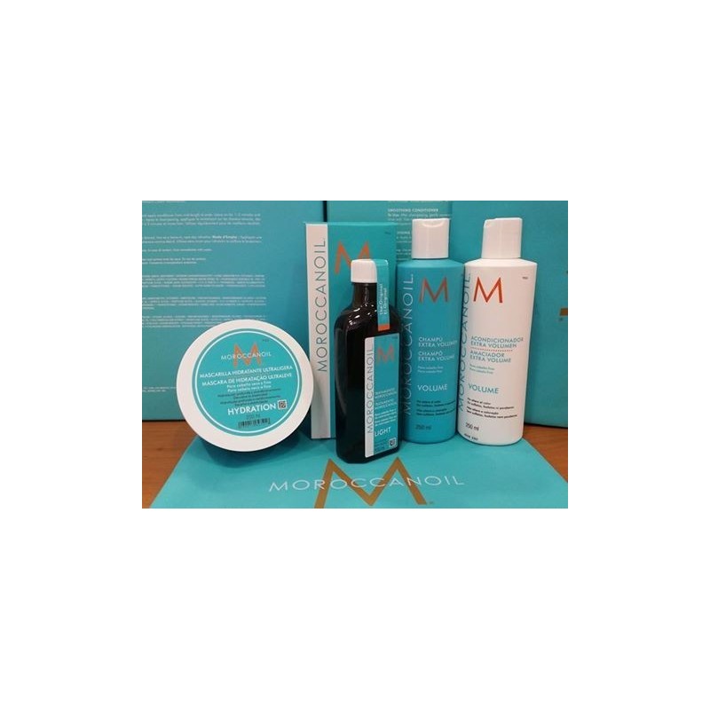 Pack Moroccanoil para cabello fino o muy fino