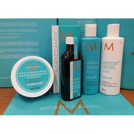 Pack Moroccanoil para cabello fino o muy fino