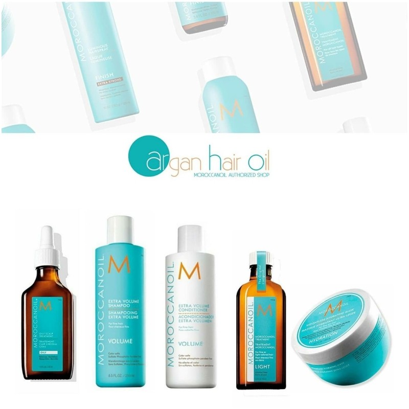 Moroccanoil pack recomendado para cabello graso