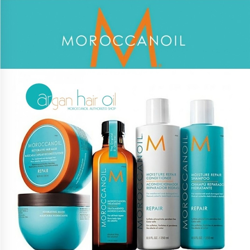 Moroccanoil pack reparador hidratante intensivo