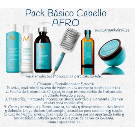 Pack productos Moroccanoil para Cabello Afro